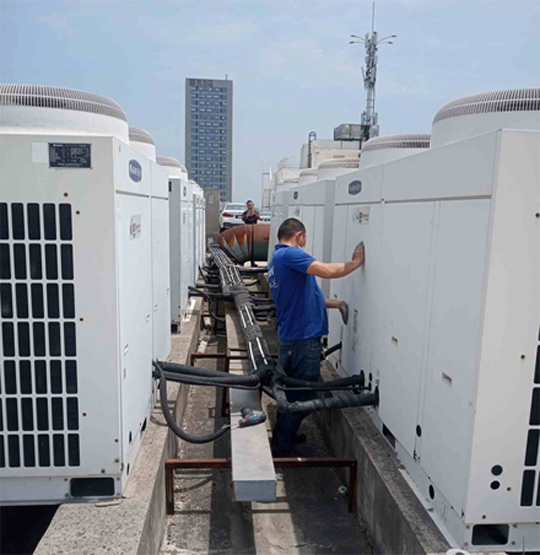 高县中央空调制热和不制冷系统维修方法